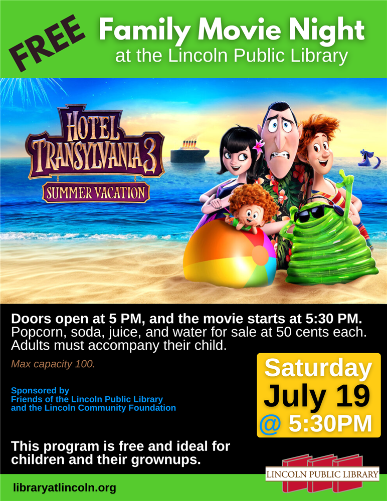 Flyer with still from film describing the event. Text transcribed in event details.